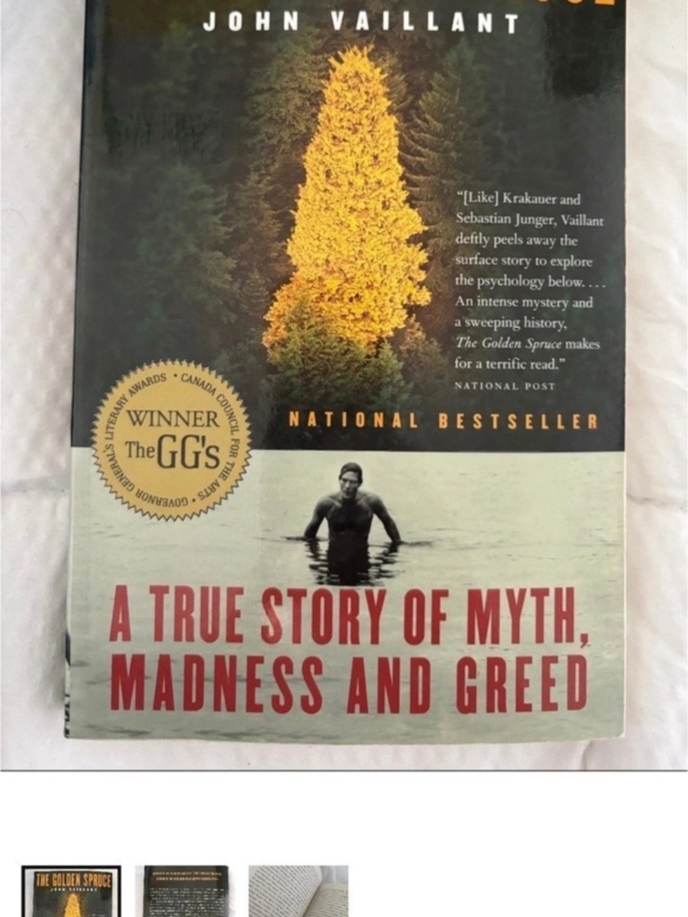 The Golden Spruce & The Giver Paperback Books